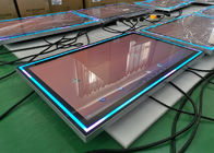 صفحه نمایش LCD دیواری AC100V 6ms 300cd / m2 با علامت دیجیتال