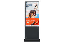 Digital Signage 75&quot; Floor Mount 4K Indoor LCD Display Totem Advertising for Shopping Mall