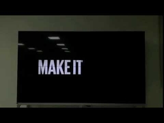 دیوار ویدئوی ال سی دی UHD 4K Digital Signage 55 اینچ 450 روشنایی