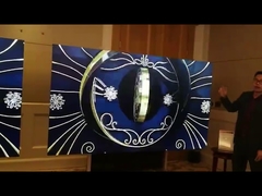 دیوار ویدئویی تبلیغات داخلی با حاشیه باریک و چندگانه