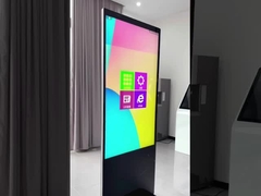 43 55 65 اینچ کف ایستاده ال سی دی تبلیغاتی دیجیتال ساینیج توتم کیوسک صفحه نمایش ال سی دی مدیا پلیر