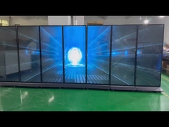 69.3 اینچ داخل LCD فوق نازک آزاد ایستاده صفحه نمایش کامل سیگنال دیجیتال