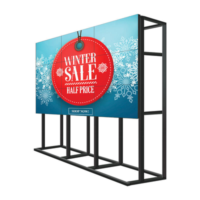 3x3 4k دیجیتال ساینیج ویدئو دیوار