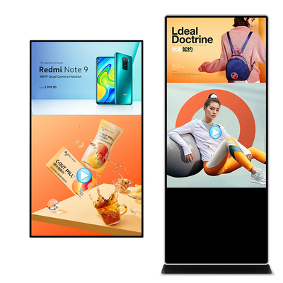 TFT LCD Touch Signage Digital Signage 43 55 65 Inch LCD Advertising Display