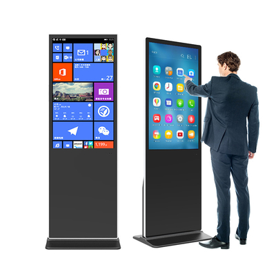 پخش کننده تبلیغاتی LCD Super Slim 42 اینچی PCAP Totem Digital Signage Totem