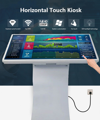 32 43 55 اینچ LCD صفحه نمایش HD پایه پایه کیوسک اندروید تبلت تعاملی