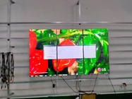صفحه نمایش دیواری 4×4 LCD بسیار نازک 55 اینچی 500 سی دی / M2 طول عمر طولانی