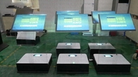 کیوسک صفحه نمایش لمسی شفاف 30 اینچ کیوسک پروژکتور هولوگرافیک