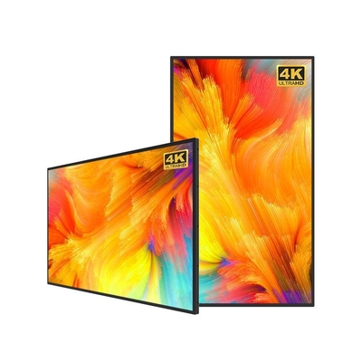 صفحه منوی LCD پخش کننده دیجیتال ساینیج 55 اینچی دیواری بسیار باریک 32 43 55 اینچی