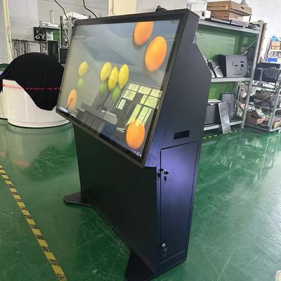 صفحه نمایش لمسی 55 اینچی کیوسک LCD Pcap مانیتور با کامپیوتر i7
