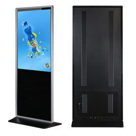 43 &amp;quot;صفحه نمایش ایستاده LCD تبلیغات نمایش مدیا پلیر پشتیبانی شبکه LAN / Wlan