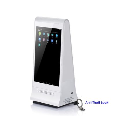صفحه 8 اینچی میز دیجیتال سفارش تماس صفحه نمایش LCD صفحه نمایش تبلیغاتی پخش کننده با منوی بانک برق