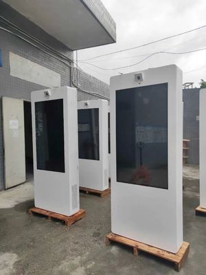 کیوسک نمایشگر دیجیتال LCD فضای باز 43-65 اینچ 1920x1080 صفحه لمسی