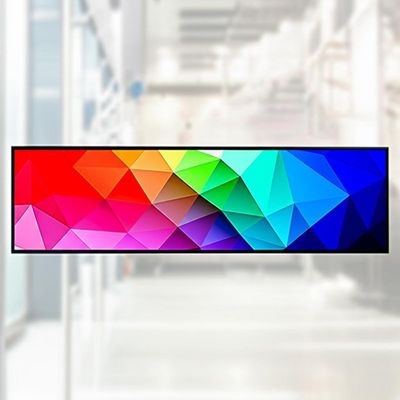 نمایشگر LCD کشیده شده 86 اینچی با رزولوشن 1920*1080 و روشنایی 400CD/M*2 برای استفاده در هتل، بار و مصارف تجاری