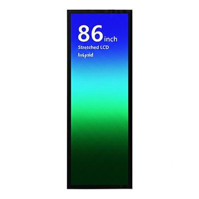 صفحه نمایش LCD کشش 86 اینچی با سیستم عامل اندروید و صفحه لمسی مادون قرمز برای نصب عمودی