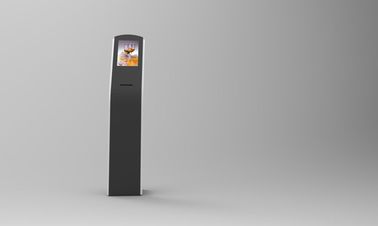 12.1inch کف ایستاده ظرفیتی صفحه نمایش لمسی کیوسک با چاپگر THERMAL ساخته شده در اندروید و یا PC OS برای کیوسک پرداخت