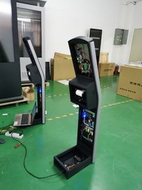12.1inch کف ایستاده ظرفیتی صفحه نمایش لمسی کیوسک با چاپگر THERMAL ساخته شده در اندروید و یا PC OS برای کیوسک پرداخت