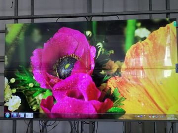 راه حل 4k Rack / دیواری Zero Bezel Video Wall 49 55 اینچی لمسی مادون قرمز
