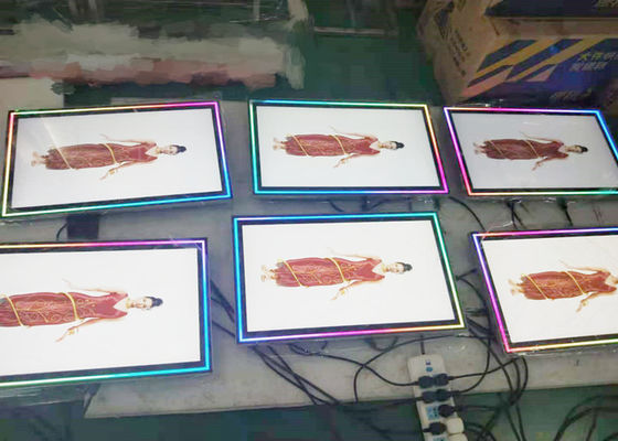 صفحه نمایش LCD دیواری AC100V 6ms 300cd / m2 با علامت دیجیتال