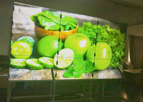 نمایشگر LCD باریک حاشیه ای 65 اینچ 1.8 میلی متری PAL Splicing دیوار ویدیویی LCD