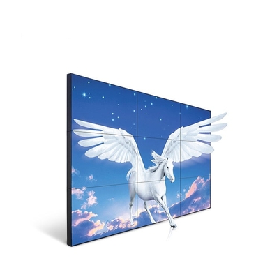 دیوار تصویری دیجیتال ساینیج داخلی داخلی 2K 4K HD 2x3 3x3 دیوار تصویری LCD با حاشیه باریک